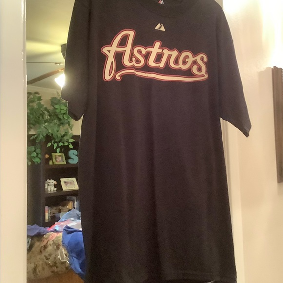Majestic Astros Shirt (Size Medium) - Picture 1 of 5